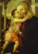 Sandro Botticelli Madonna della Loggia Spain oil painting artist